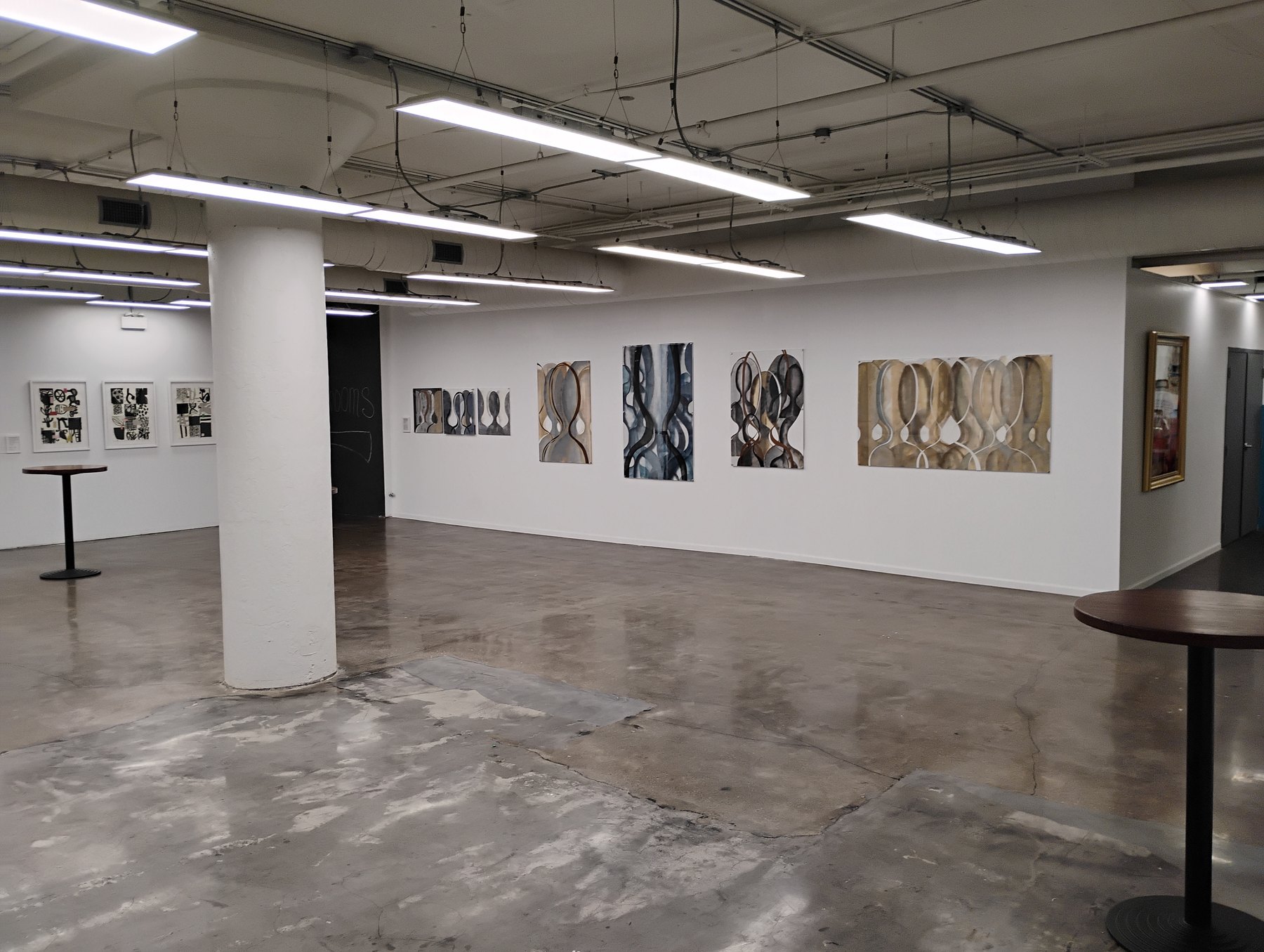 Human Nature wide gallery installation view