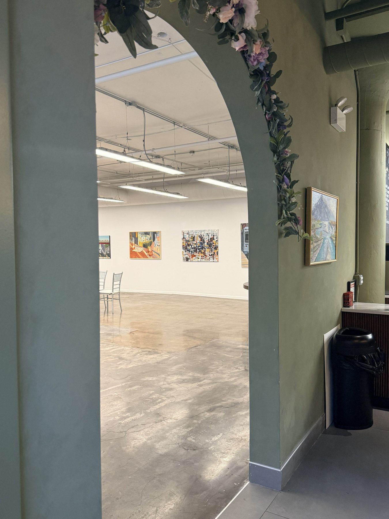 Our Kind of Town gallery entrance view
