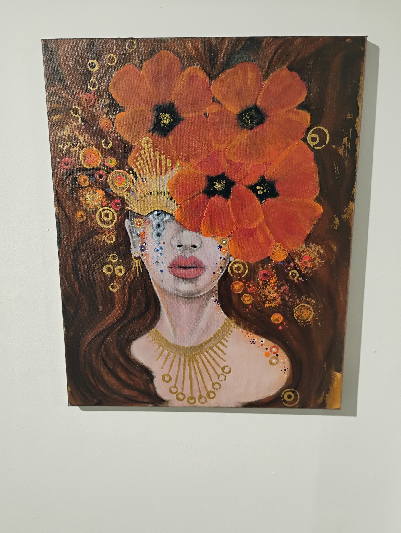 Palette of Voices exhibition artwork closeup
