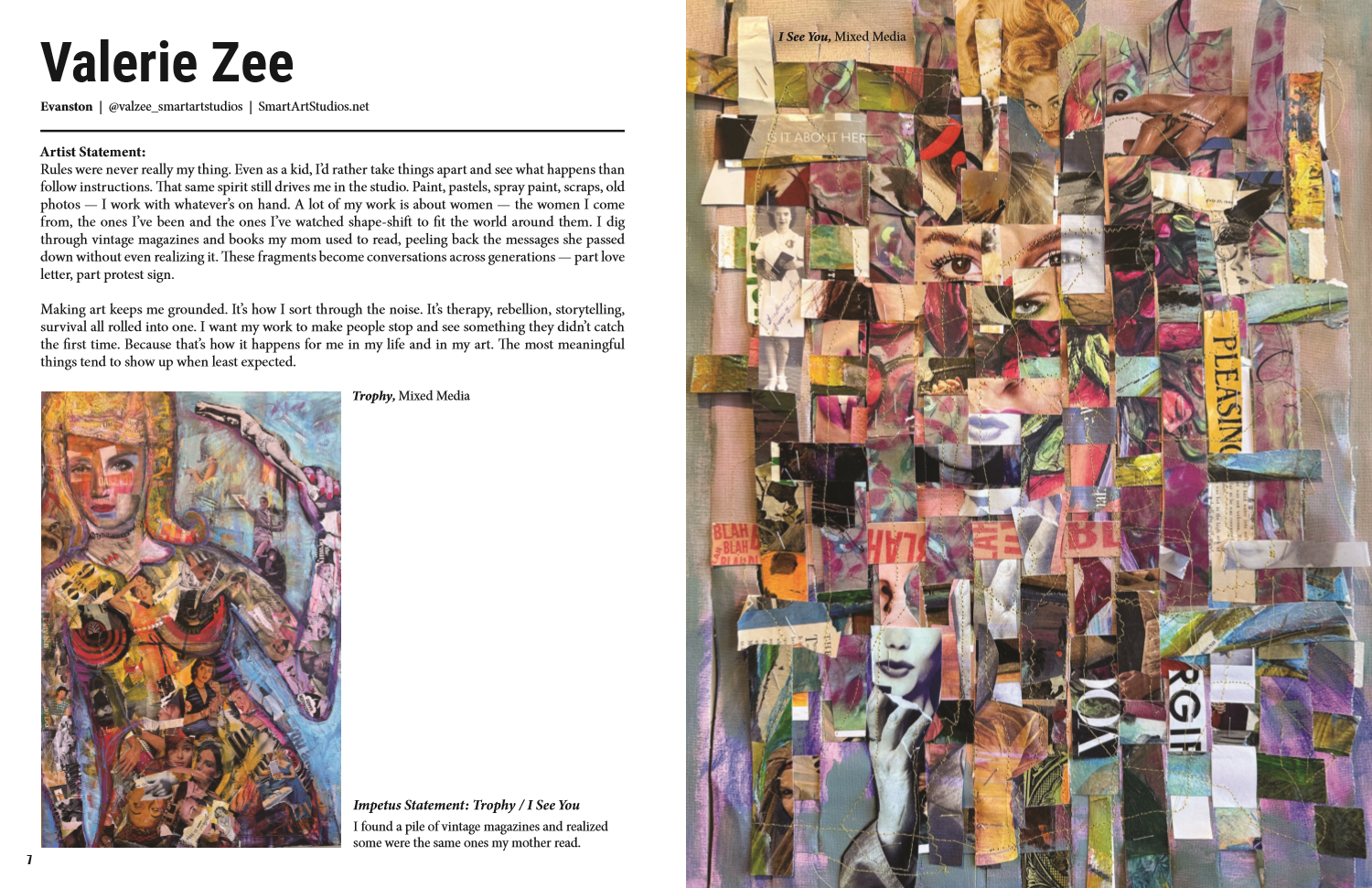 Collective Narratives catalogue sample page 8