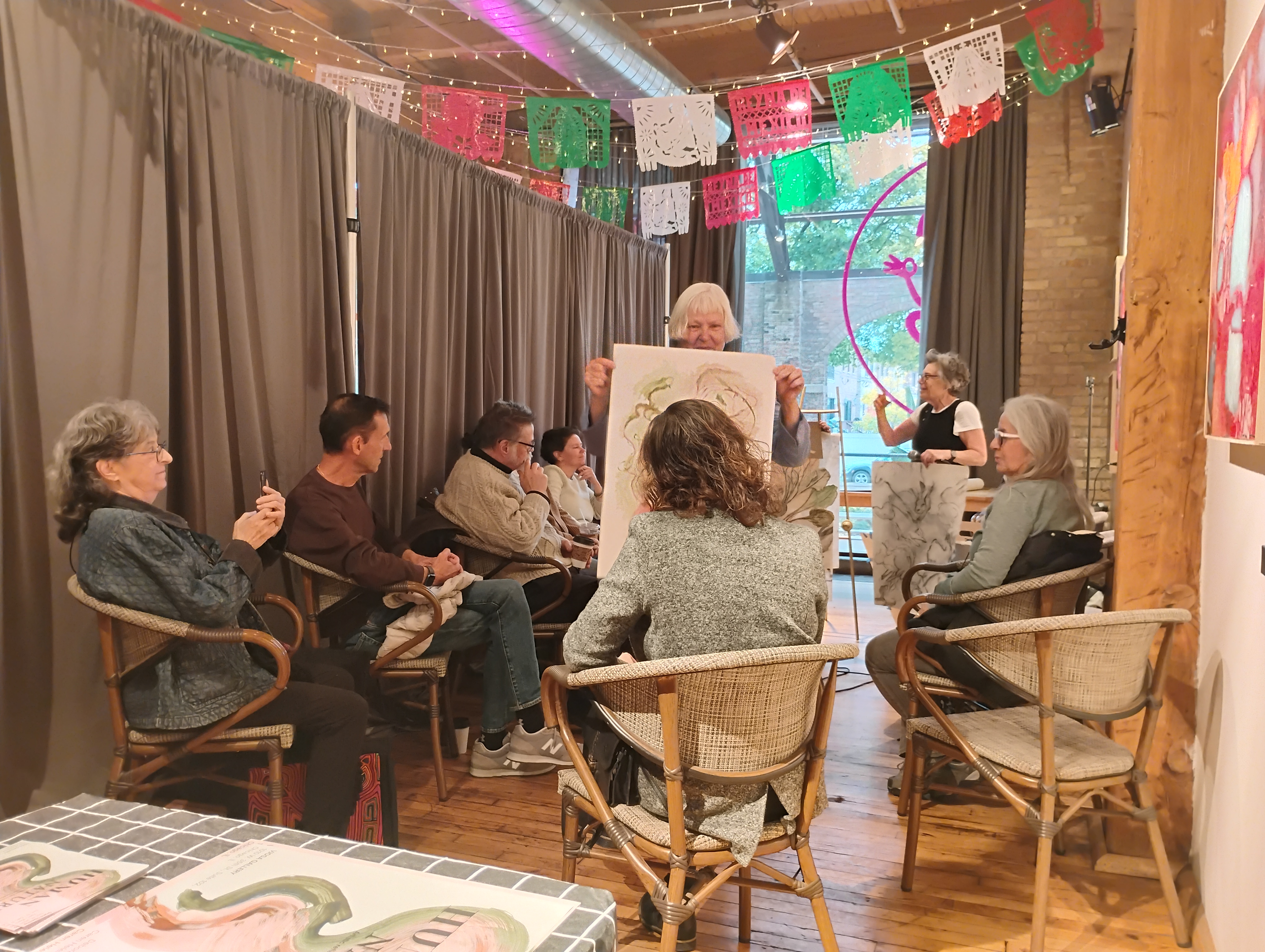 Art Salon gathering