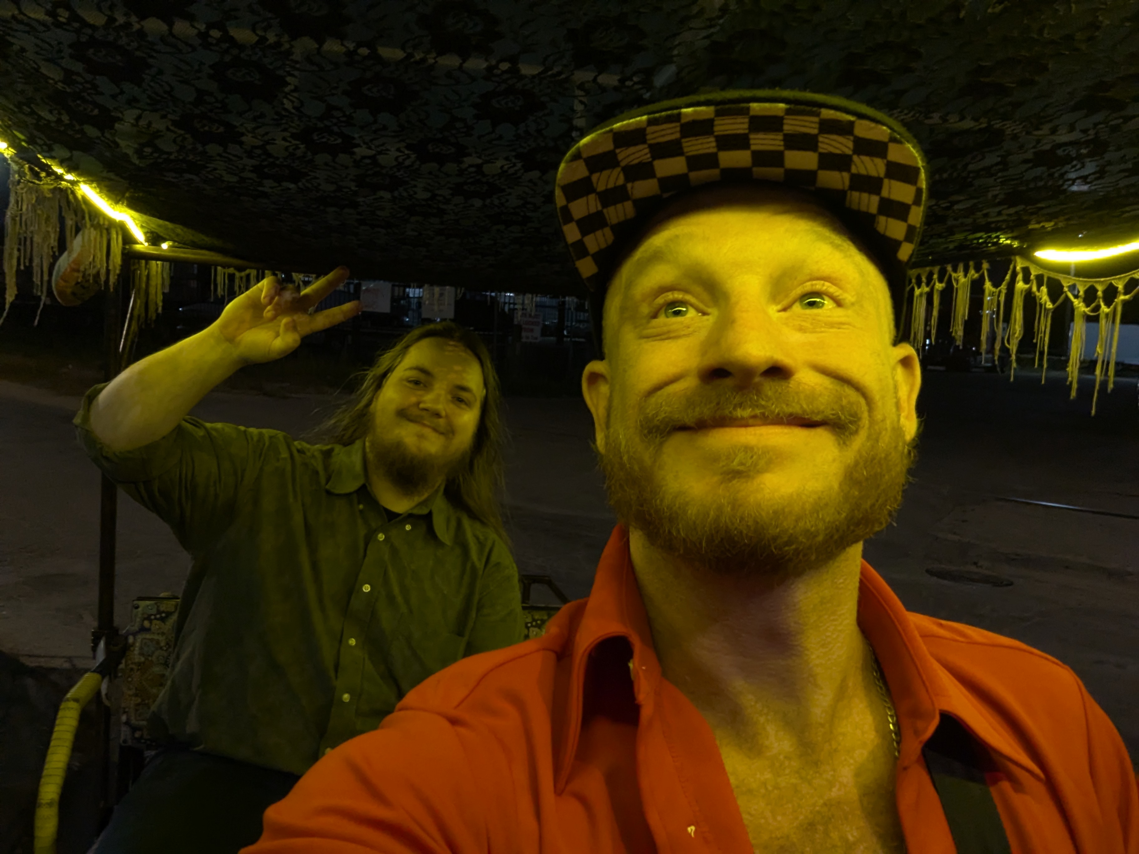 Third Friday Free Pedicabs riders